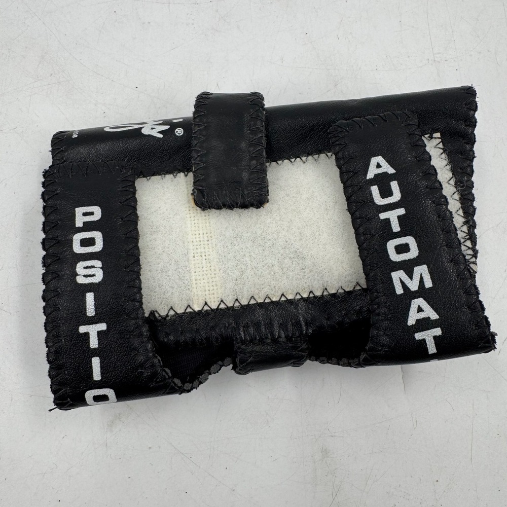 Robby's Automatic Positioner Wrist Support Brace Black Leather